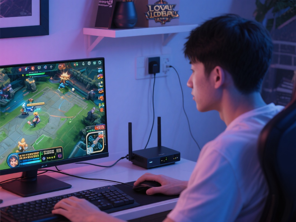 三、优化网络环境减少延迟
对于LOL这